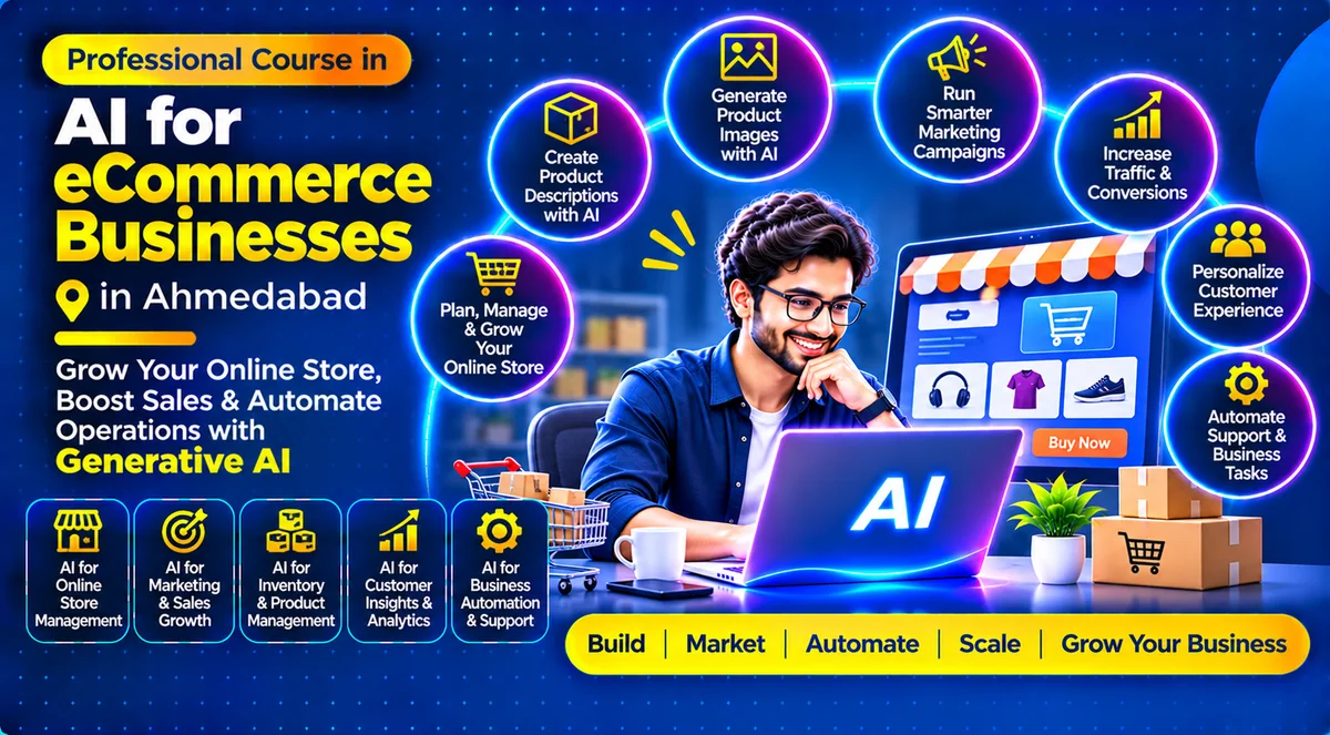 Illustration for AI for eCommerce Businesses